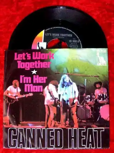 Single Canned Heat: Let´s Work Together (Liberty 15 302) D