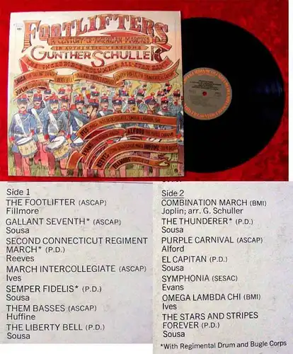 LP Gunther Schuller & Incredible Columbia All Star Band: Footlifters