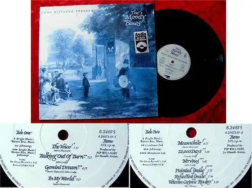 LP Moody Blues Long Distance Voyager