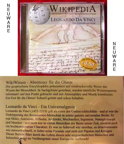 CD Leonardo da Vinci - das Universalgenie (Neuware)