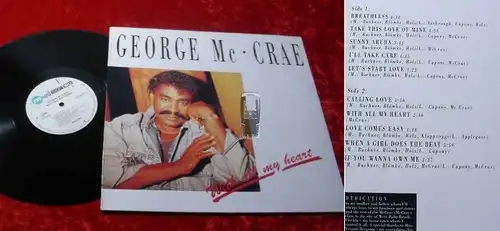 LP George McCrae: With all my heart