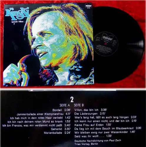 LP Klaus Kinski spricht Villon 2