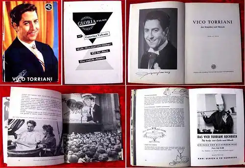 Vico Torriani - 48seitiges Souvenirheft - 1958 - Der Künstler & Mensch