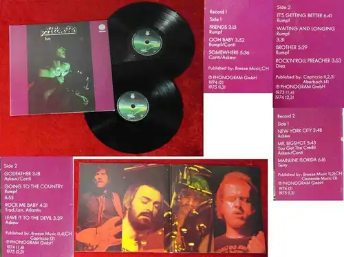 2LP Atlantis: Live (Vertigo 6623 900) D 1974