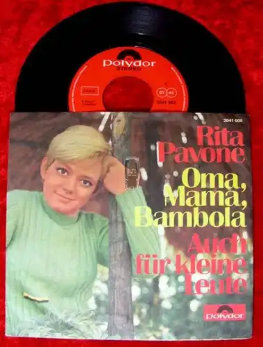 Single Rita Pavone: Oma Mama Bambola