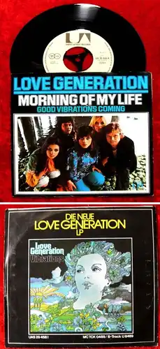 Single Love Generation: Morning of my Life (United Artists 35 544) D 1973