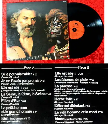 LP Georges Moustaki (Polydor 2473 097) F 1979