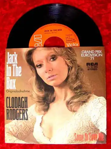 Single Clodagh Rodgers: Jack in the Box (Grand Prix Eurovision 1971) (RCA) D
