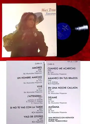 LP Mari Trini: Amores (Hispavox HH 11 201) Spanien 1970