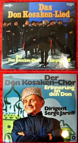 2LP Don Kosaken Chor Serge Jaroff: Das Don Kosaken Lied / Erinnerung an den Don