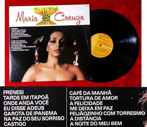 LP Maria Creuza: Super 3 Disco de Ouro (RCA 109.0108) Brasilien