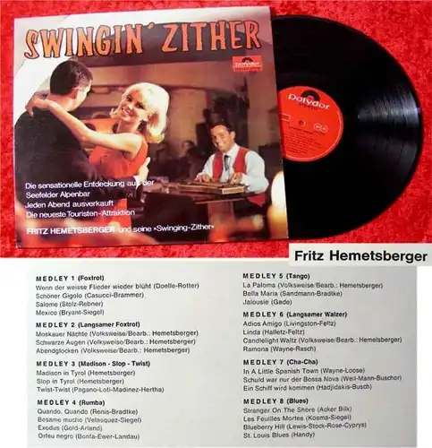 LP Fritz Hemetsberger & seine Swinging Zither Swingin Z