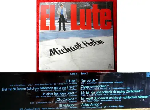 LP Michael Holm: El Lute (Ariola 201 034-365) D