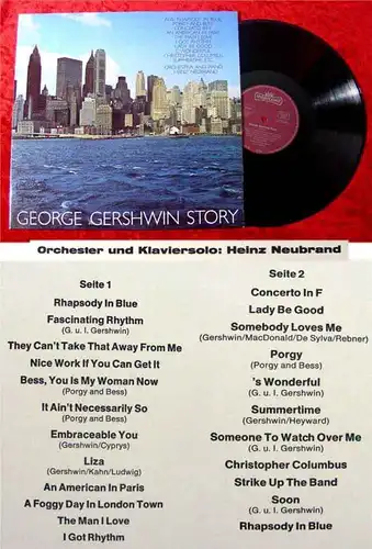 LP  Heinz Neubrand: George Gershwin Story