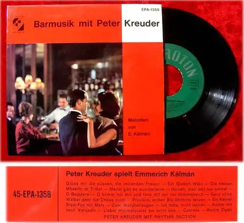 EP Barmusik mit Peter Kreuder