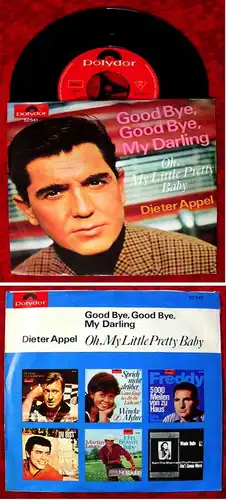 Single Dieter Appel: Good Bye Good Bye My Darling (Polydor 52 541) D 1965
