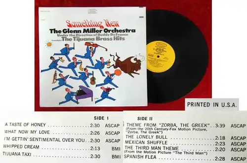 LP Glenn Miller Orchestra Buddy DeFranco: Something New (Epic BN 26206) US 1964