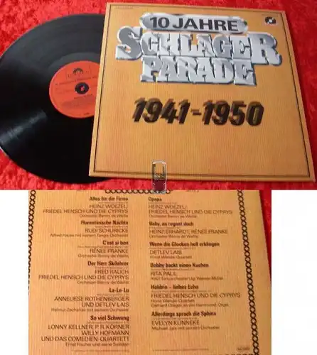 LP Polydor Schlagerparade 1950