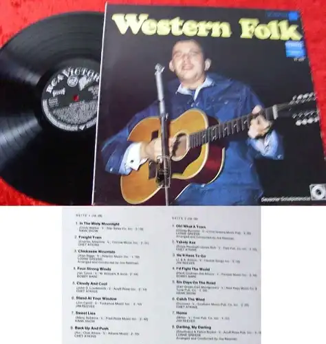 LP Western Folk - Deutscher Schallplattenclub 1965