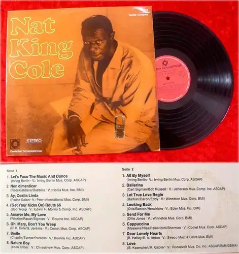 LP Nat King Cole - Deutscher Schallplattenclub