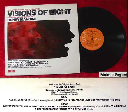 LP Henry Mancini: Visions of Eight (Soundtrack)