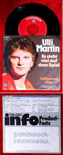Single Ulli Martin: Es steht viel auf dem Spiel (Telefunken 613021 AC) D 1981