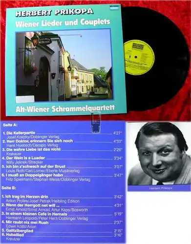 LP Herbert Prikopa: Wiener Lieder und Couplets