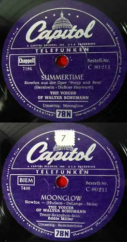 8 Original 78er Schellackplatten DORIS DAY JO STAFFORD FRANKIE LAINE....