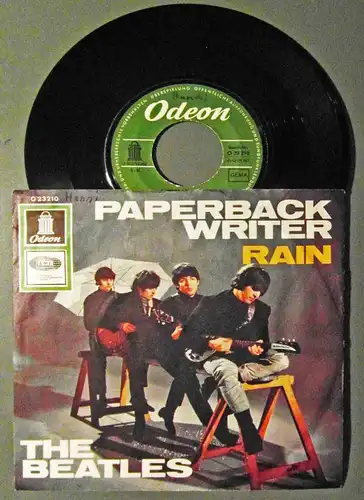 Single Beatles: Paperback Writer (Odeon O 23 210) D