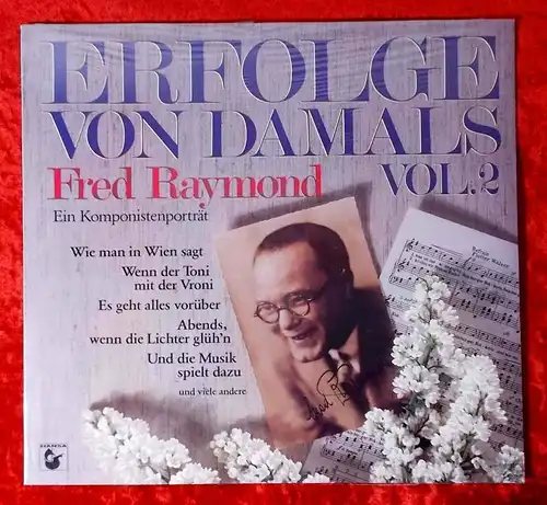 LP Fred Raymond - ein Komponistenporträt (Hansa 205 449-270) D 1983 Neuwertig