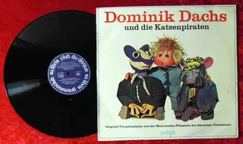 LP Dominik Dachs und die Katzenpiraten (Ex Libris PH 6859 026) CH