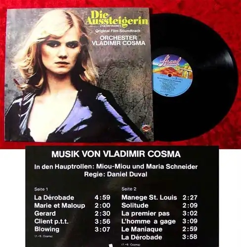 LP Die Aussteigerin  Vladimir Cosma 1980