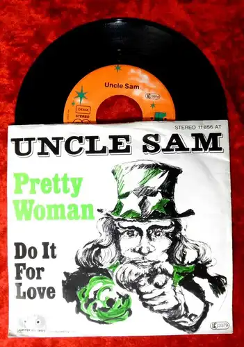 Single Uncle Sam: Pretty Woman (Jupiter 11 856 AT) D  Produced by Ralph Siegel