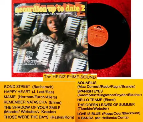 LP Heinz Ehme Sound Played by Fred Hector & Accordion Orchestra: Accordion up...