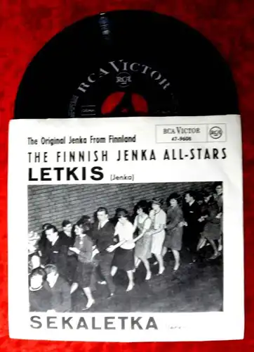 Single Finnish Jenka All Stars: Letkis (RCA Victor 47-9608) D 1965