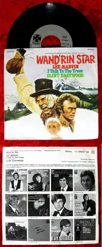 Single Lee Marvin: Wand´rin Star / Clint Eastwood (Paramount 1C 006-91 108) D