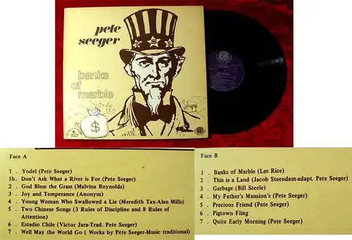 LP Pete Seeger: Banks of Marble