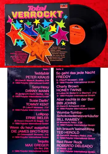 LP Total verrockt (Polydor 2371 429) D 1976 feat Ted Herold Tommy Kent usw...