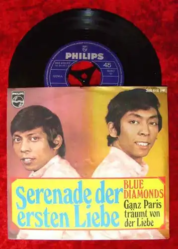 Single Blue Diamonds: Serenade der ersten Liebe (Philips 388 418) D