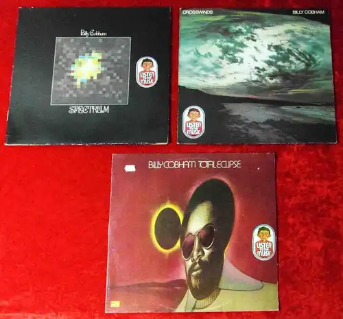 3 Langspielplatten  BILLY COBHAM - Vinylsammlung -