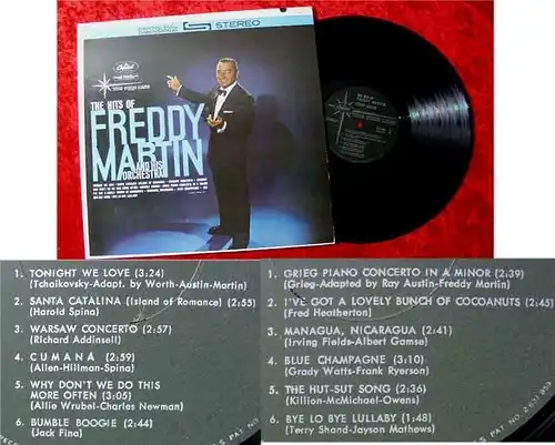 LP Freddy Martin The Hits of Freddy Martin and his Orch