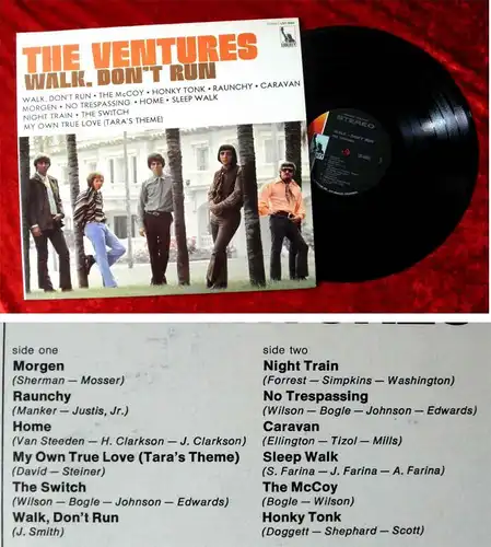 LP Ventures: Walk, don´t run (Liberty LST-8003) US 1965
