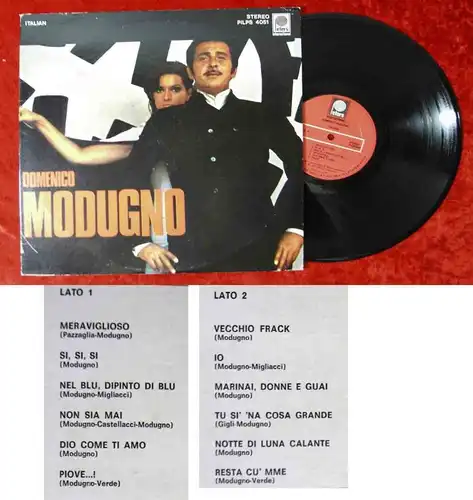 LP Domenico Modugno (Peters PILPS 4051) US 1975