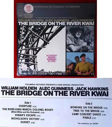 LP Bridge on the River Kwai - Soundtrack - feat Mitch Miller (Columbia CS 9426)