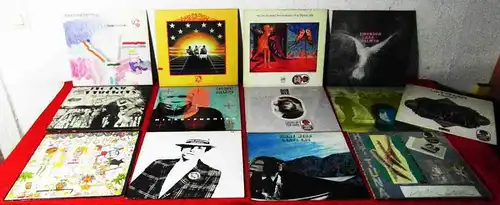 15 Langspielplatten ROCK/POP - CABARET VOLTAIRE CREAM..... - Vinylsammlung -