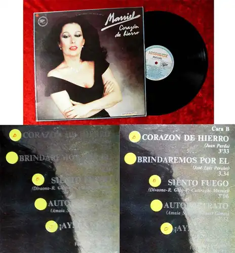 LP Massiel: Corazon de Hierro (Hispavox FR 1031) Spanien 1983