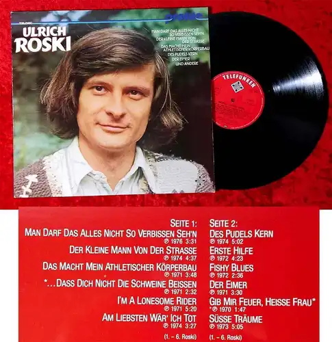 LP Ulrich Roski: Profile (Telefunken 624601 AL) D 1981