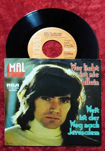 Single Mal: Wer liebt ist nie allein (RCA 74-16 208) D 1972