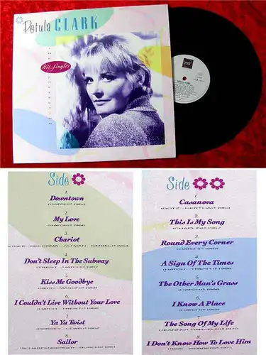 LP Petula Clark The Hit Singles Collection  (PRT)