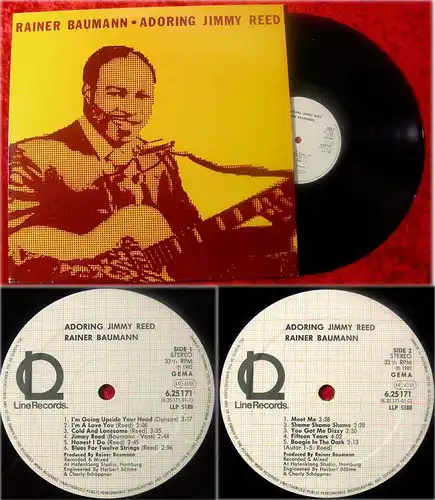 LP Rainer Baumann: Adoring Jimmy Reed (Line) D